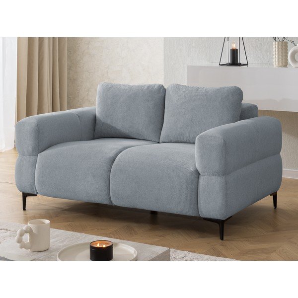 Szaroniebieska sofa 154 cm Helio – Ropez-image-2