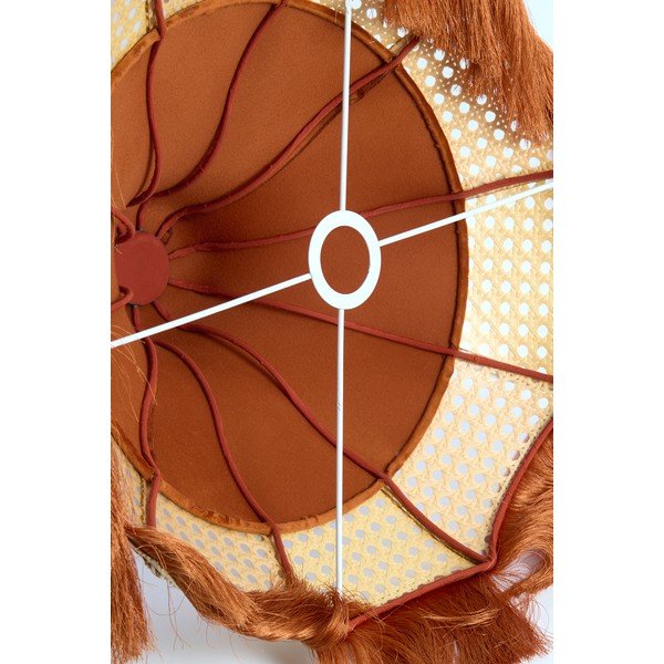 Pomarańczowy abażur ø 45 cm Mizia – Light & Living-image-4