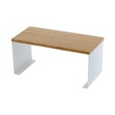 Biało-naturalna metalowa dodatkowa półka 30,5x14 cm Tosca – YAMAZAKI