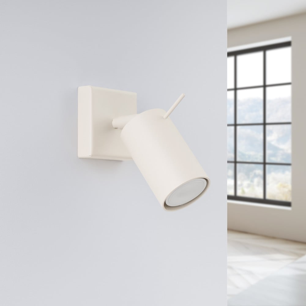 Kremowa lampa punktowa 8x16 cm Etna – Sollux (zdjęcie 3)
