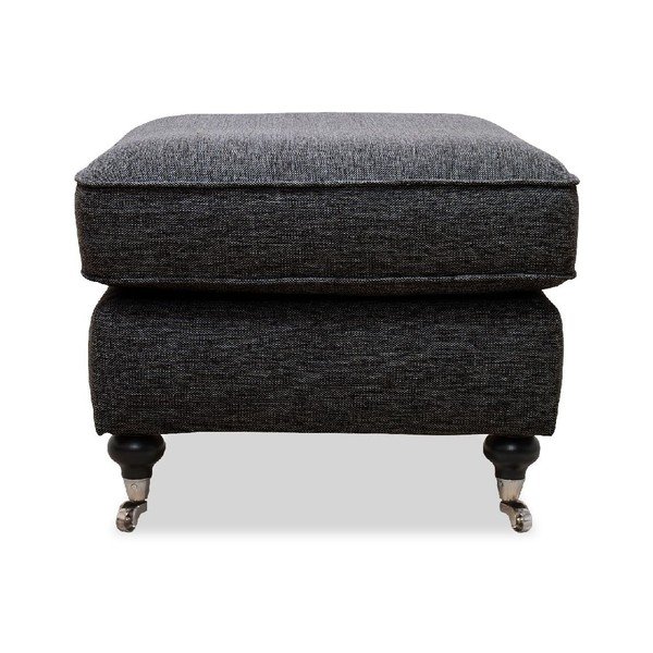 Ciemnoszary taboret VIVONITA William-image-1