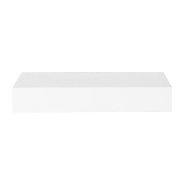 Biała półka Intertrade Shelvy, długość 23,5 cm