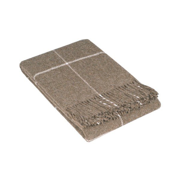 Wełniany pled LANZARETTI Premium, 140x200 cm