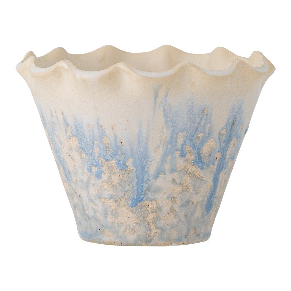 Kamionkowa osłonka na doniczkę ø 14 cm Bertha – Bloomingville