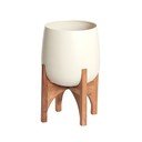 Ceramiczna osłonka na doniczkę ø 36 cm Karuna – Light & Living