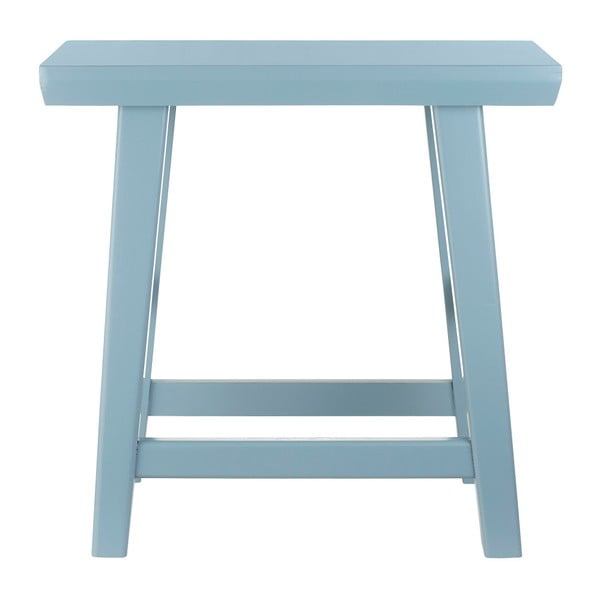 Niebieski stołek drewniany A Simple Mess Sid