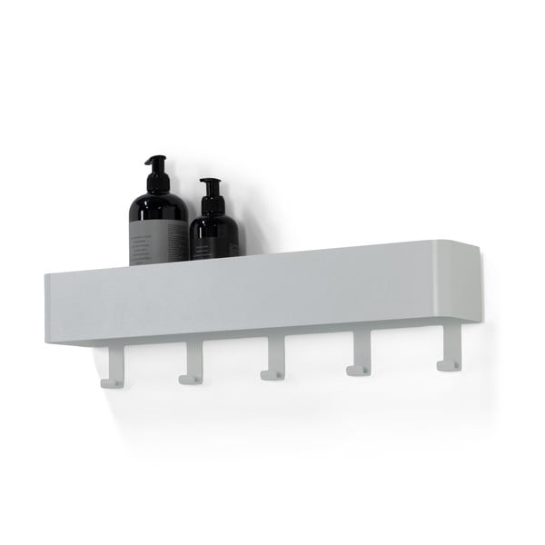 Biała ścienna stalowa półka łazienkowa Multi – Spinder Design-image-2