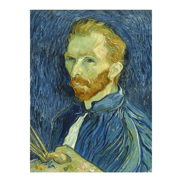 Reprodukcja obrazu Vincenta van Gogha - Self-Portrait, 60x45 cm