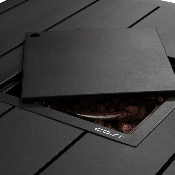 Szklany zestaw do paleniska COSI Cosi, 45x45 cm-image-1