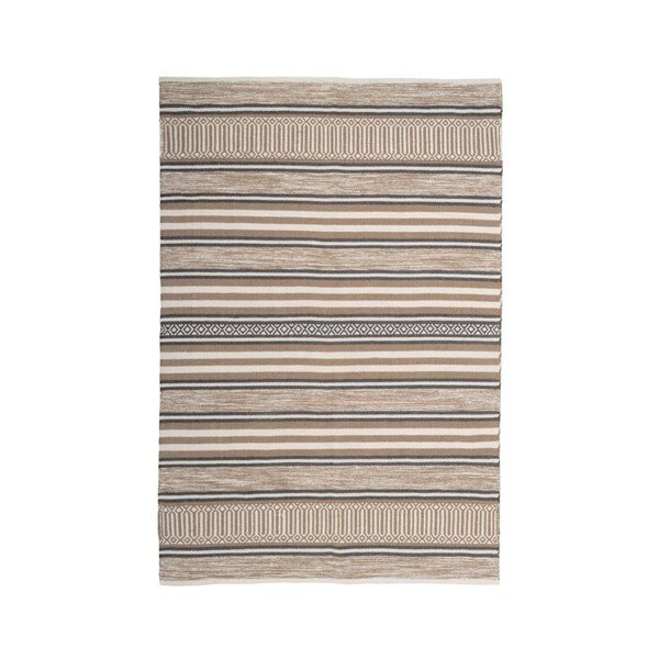 Beżowy bawełniany dywan odpowiedni do prania 140x200 cm – Casa Selección