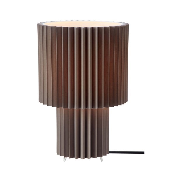 Szara lampa stołowa z tekstylnym kloszem (wysokość 32 cm) Catis – Markslöjd