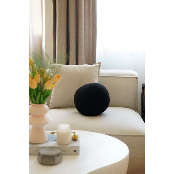 Poduszka dekoracyjna z materiału bouclé ø 25 cm Top – Mioli Decor-image-2