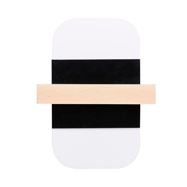 Czarno-biały kinkiet LED April – Candellux Lighting