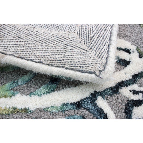 Szary ręcznie tkany dywan Flair Rugs Soho Vega, 120x170 cm-image-4