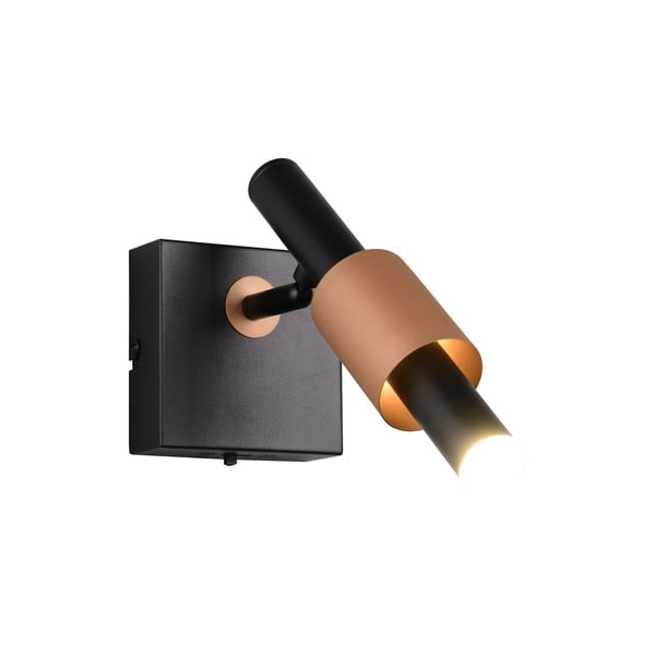 Lampa punktowa LED w czarno-brązowym kolorze 20,5 x 10 cm Ikaris – Trio Select-image-1