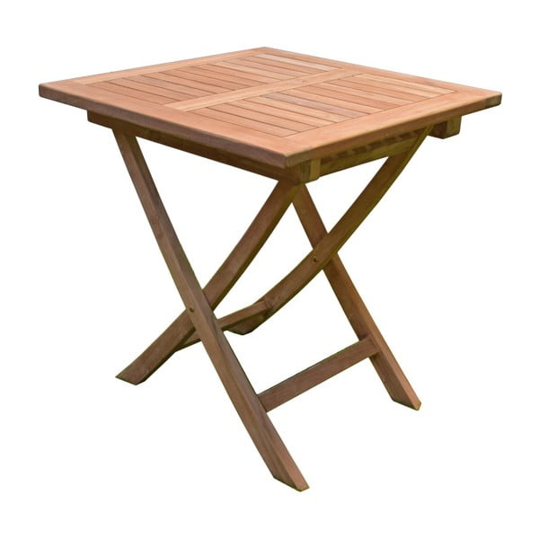Ogrodowy stół rozkładany z drewna tekowego ADDU Solo, dł.  75 cm