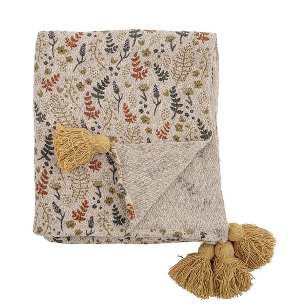 Beżowy koc dziecięcy 130x160 cm Filipa – Bloomingville Mini-image-3