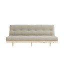 Sofa rozkładana Karup Design Lean Raw Linen
