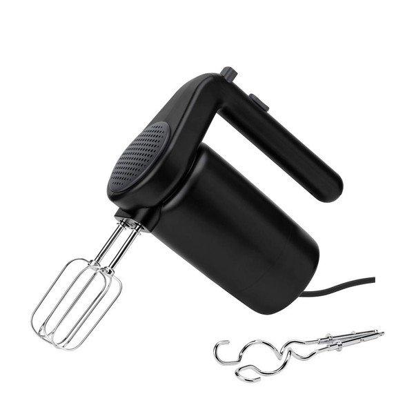 Czarny plastikowy mikser Foodie – RIG-TIG