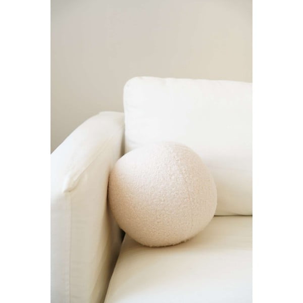 Poduszka dekoracyjna z materiału bouclé ø 20 cm Top – Mioli Decor