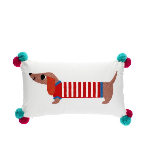 Poduszka dziecięca z mieszanki bawełny 50x33 cm Sausage Dog – Rex London