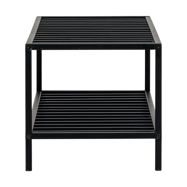 Czarna metalowa szafka na buty Vita – House Nordic-image-4