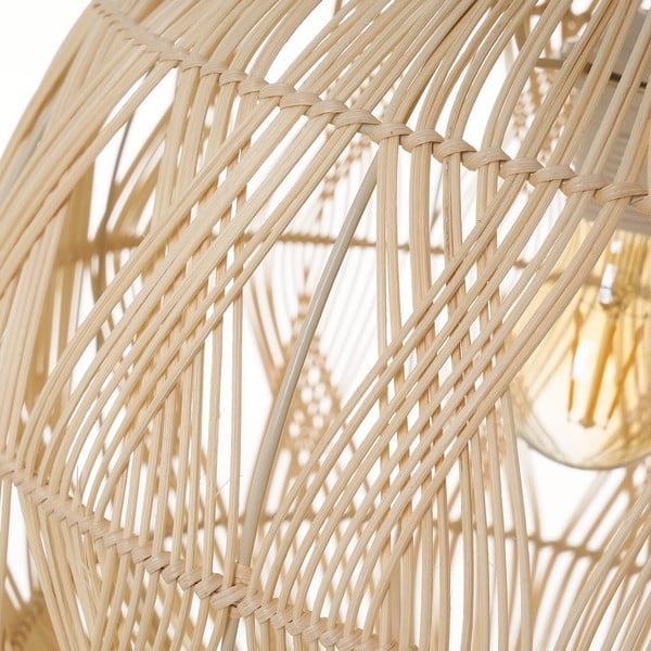 Naturalna rattanowa lampa sufitowa ø 37 cm Natural Way – Casa Selección-image-2