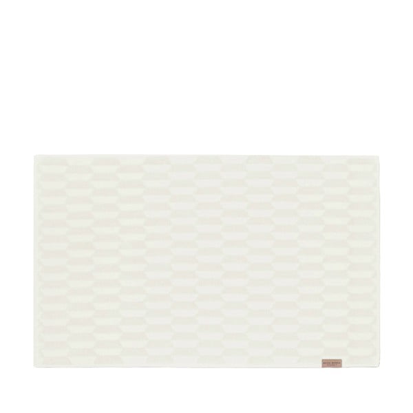 Kremowy dywanik łazienkowy 50x80 cm Geo – Mette Ditmer Denmark