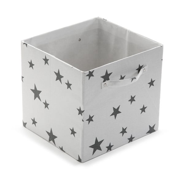 Pudełko Grey Stars, 32x32 cm