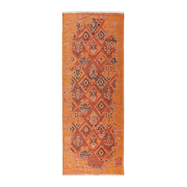 Brązowo-pomarańczowy dywan dwustronny Homemania Halimod Maya, 200x75 cm