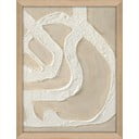 Ręcznie malowany obraz 32,5x42,5 cm Raw organic – Malerifabrikken