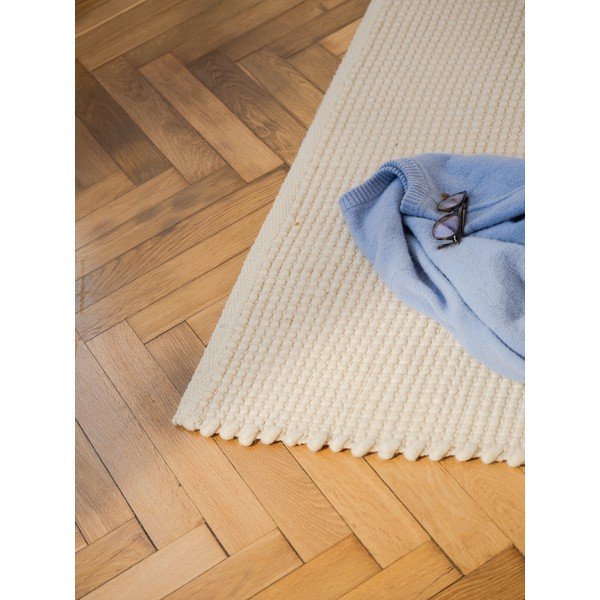 Beżowy wełniany dywan tkany ręcznie 170x240 cm Talo – noo.ma-image-4