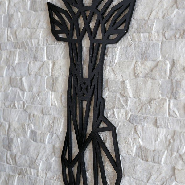 Czarna dekoracja ścienna Deer, 39x65 cm-image-3