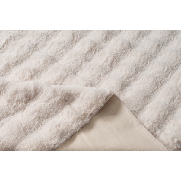 Beżowy okrągły dywan odpowiedni do prania ø 120 cm Bubbly – Oyo Concept-image-1