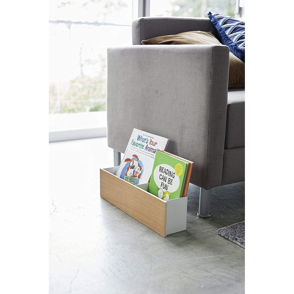 Biało-naturalny metalowy organizer na artykuły papiernicze Rin – YAMAZAKI (zdjęcie 7)