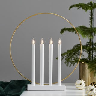 Biała świąteczna dekoracja świetlna Glory – Star Trading