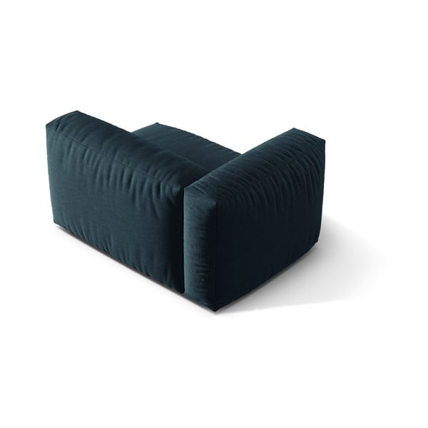 Ciemnoniebieski moduł sofy (lewostronny) Martina – Micadoni Home-image-2