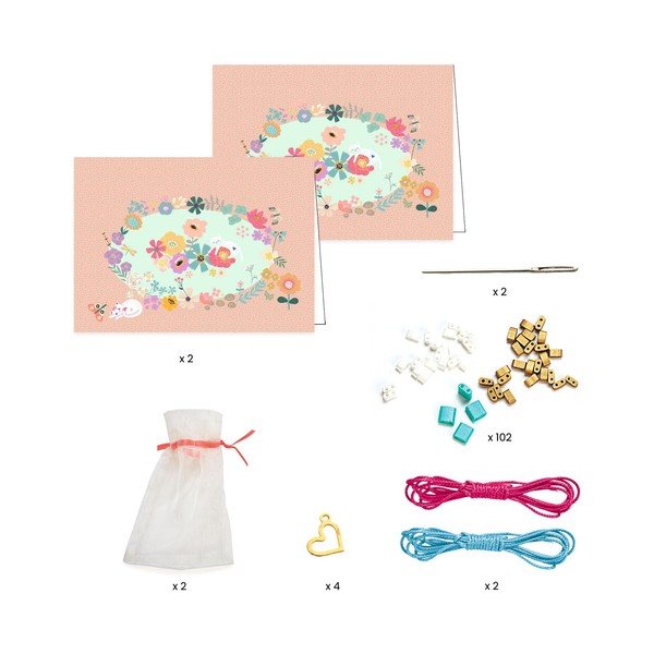 Zestaw kreatywny Tila and Flowers – Djeco-image-2