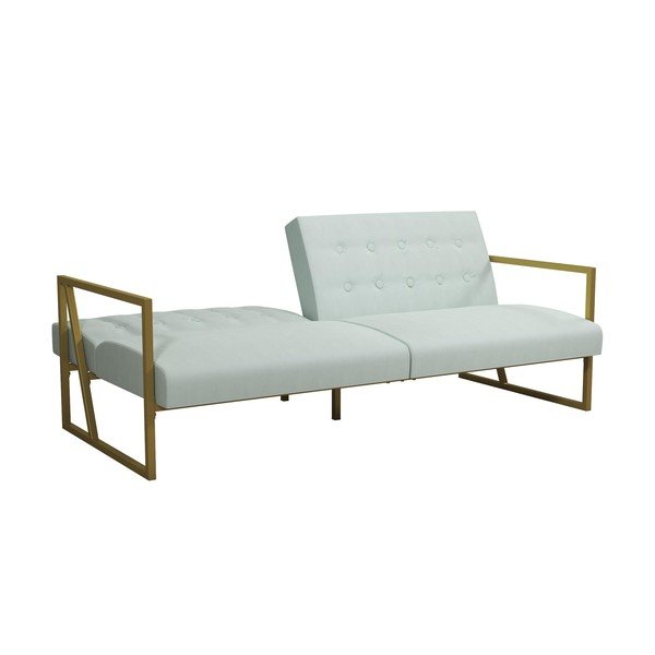 Biała aksamitna sofa 185 cm Lexington – Støraa-image-4