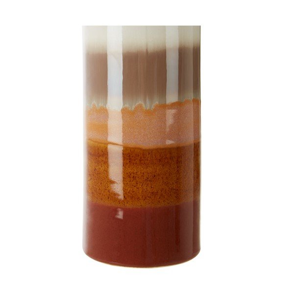 Beżowo-brązowy wazon z kamionki Premier Housewares Sorrell, wys. 30 cm-image-3