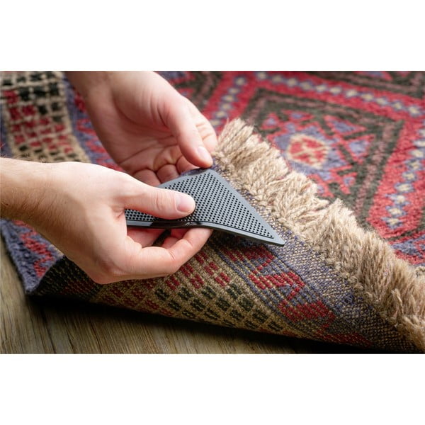 Taśmy antypoślizgowe pod dywan zestaw 4 szt. 11x15 cm – Maximex-image-1