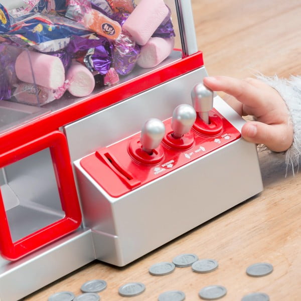 Automat do losowania fantów z dźwiękiem InnovaGoods Fairground Claw Machine-image-4