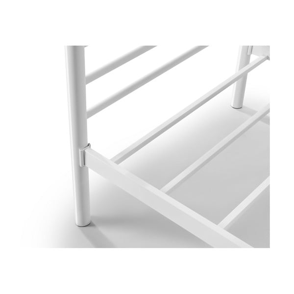 Białe piętrowe łóżko dziecięce 90x190 cm R70 – Kalune Design-image-4