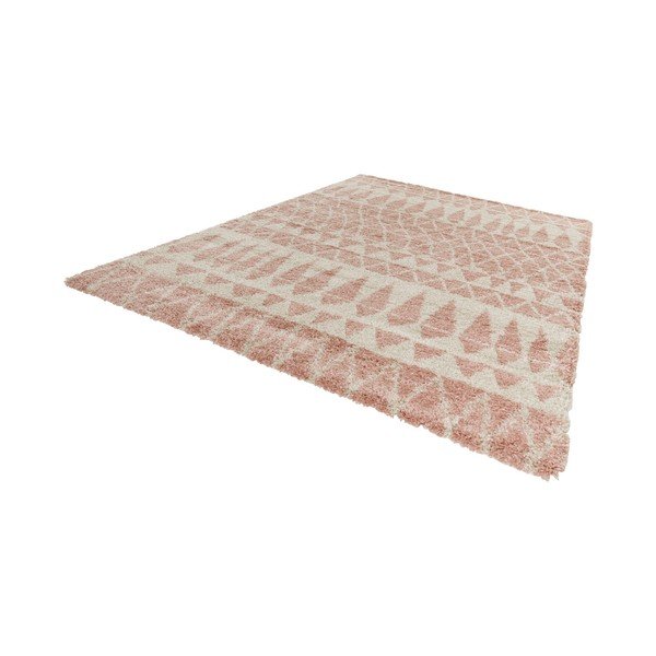 Szaro-różowy dywan Mint Rugs Allure Rose, 200x290 cm-image-1