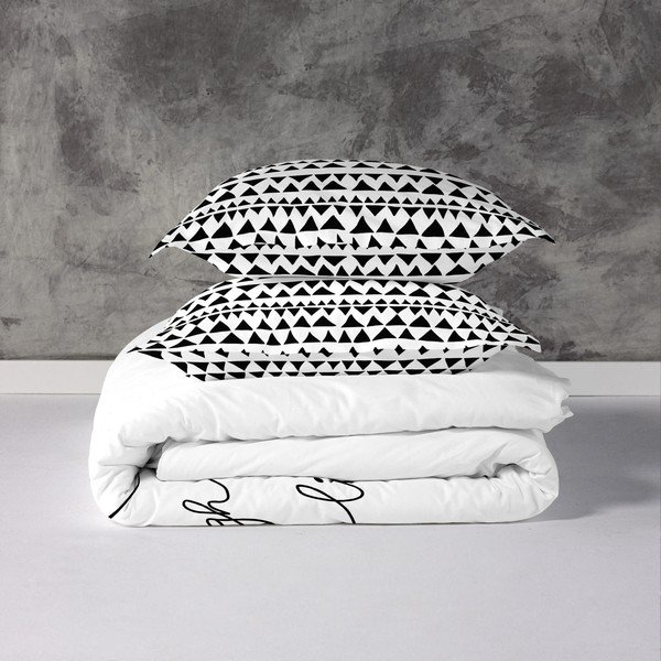 Bawełniana poszwa na kołdrę Blanc Live, 220x220 cm-image-3