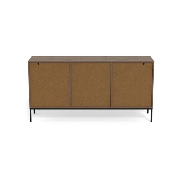 Komoda w dekorze dębu w ciemnym naturalnym kolorze 158x80x40 cm Palmdale – Actona-image-3