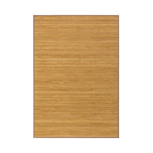 Bambusowy dywan w naturalnym kolorze 140x200 cm – Casa Selección
