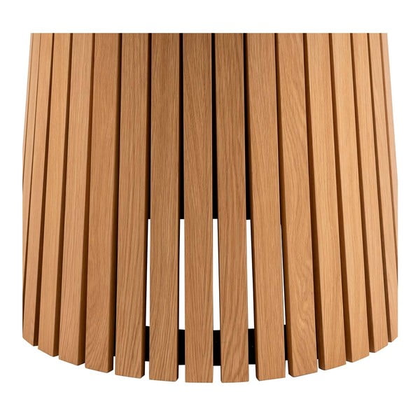 Stół do jadalni z fornirem dębowym Actona Christo, ø 75 cm-image-2