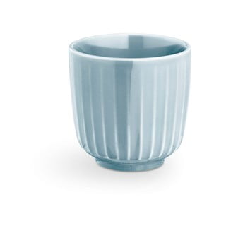 Jasnoniebieski porcelanowy kubek do espresso Kähler Design Hammershoi, 10 ml