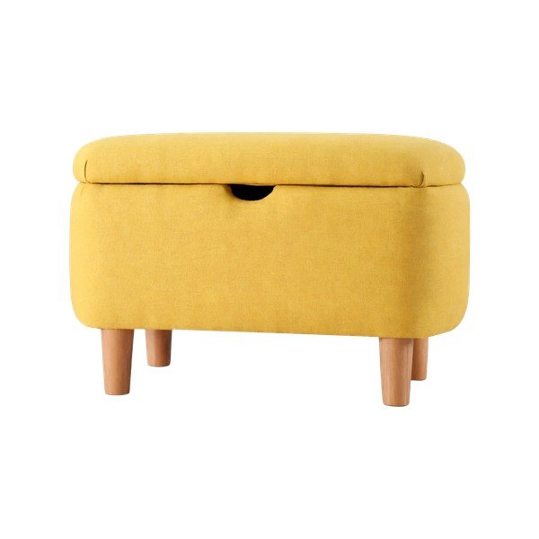 Żółta ławka dziecięca Moouv – Hanah Home